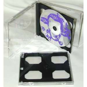  200 STANDARD Black Double CD Jewel Case: Electronics