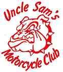Uncle Sams Motorcycle Club Vinyl Decal 6 Wide x 7 Hig