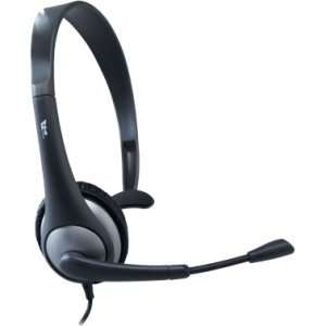  Cyber Acoustics AC 104 Headset. AC 104 MONO HEADSET WITH BOOM 