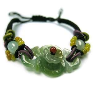  Jade Flower Bracelet 
