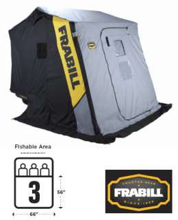 Frabill Guardian Portable Ice Fish House Shelter   6152  