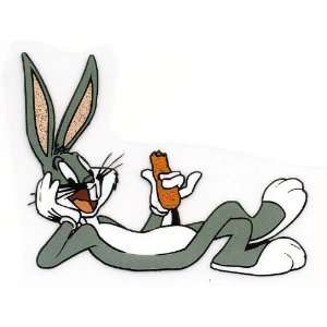 Bugs Bunny eating a carrot Iron On Transfer for T Shirt ~ Looney Tunes