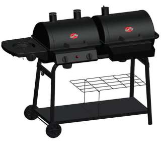 Chargriller Duo Combo Cooker Gas and Charcoal Grill  