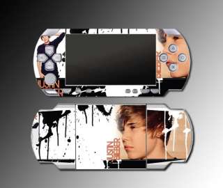 Justin Bieber Baby My World game SKIN #22 for Sony PSP  