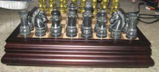 Deluxe Bombay Co. Cambrian Chess/Backgammon/Checker Set  
