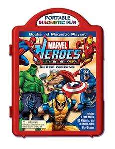   Heroes Super Origins Book & Magnetic Playset [Wi 9780794419394  