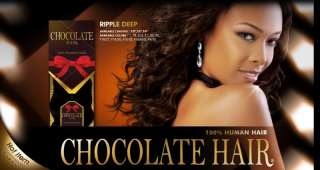 Chocolate Hair Ripple Deep 12   100% Human Hair Weave  