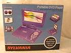 Sylvania 7 Dual Screen Portable DVD Player w/ Easy Car Mount Kit 