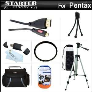 Kit For The Pentax Q Digital Camera Includes Deluxe Carrying Case + 50 