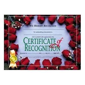   Certificate Of Recognition  Set of 30 8.5 X 11 Certificates Toys