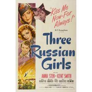  Three Russian Girls Poster 27x40 Anna Sten Kent Smith Mimi 