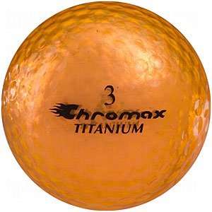  Chromax Titanium Metallic Series Golf Balls Metallic 