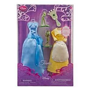  Disney Princess Tiana Doll Wardrobe and Friends Set    5 Pc 