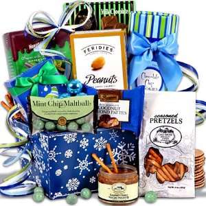 Holiday Sweets & Treats Snowflake Tin Grocery & Gourmet Food