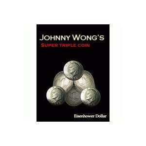  Super Triple Coin Eisenhower Dollar by Johnny Wong Toys 