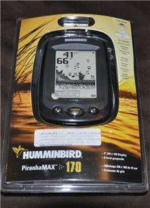 HUMMINBIRD 4  PiranhaMAX 170 Fishfinder BRAND NEW!! Great Gift 