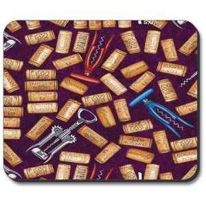  Corks and Corkscrews Mouse Pad