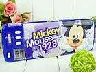 Mickey Mouse Pencil Case Sharpener Pen Box Holder Blue
