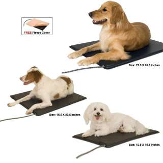 Lectro Kennel Heated Dog Pet Pad with FREE Fleece Cover KH1000 