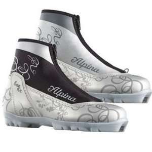  Alpina Eve 10T Cross Country Ski Boot (Silver/Black 
