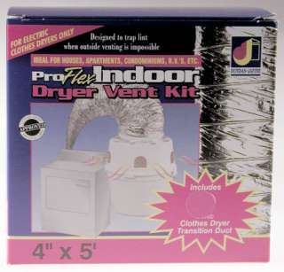   Jafine Inc. TDIDVKZW ProFlex Indoor Dryer Vent Kit 060672420346  