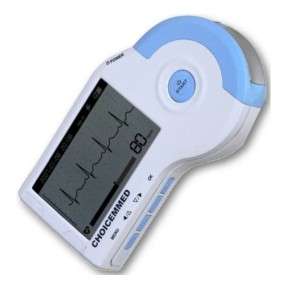 New Portable Handheld Home ECG EKG Heart Monitor   MD100B Complete Kit 