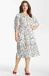 Rachel Pally Print Short Caftan Dress (Plus) $253.00