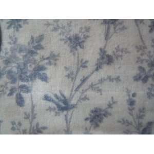 Laura Ashley Flannel King Sheet Set   Darcy Blue Floral 