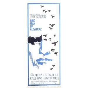  Birdman of Alcatraz Poster Insert 14x36 Burt Lancaster 