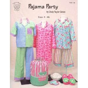   Pajama Party Pattern Book by Cindy Taylor Oates Arts, Crafts & Sewing