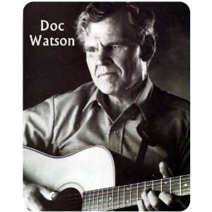 DOC WATSON & His Acoustic Guitar COMPUTER MOUSE PAD Country Music