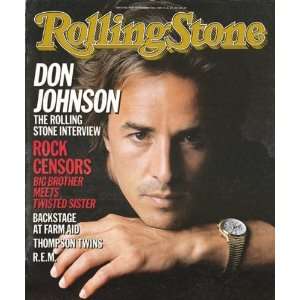  Rolling Stone Cover of Don Johnson by Herb Ritts . Art 