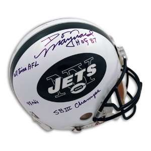 Don Maynard Autographed/Hand Signed New York Jets Full Size Authentic 