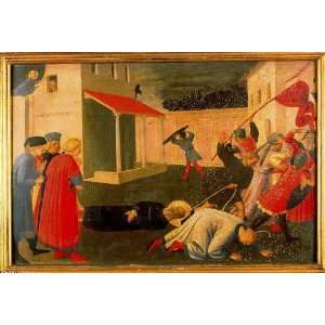 Hand Made Oil Reproduction   Fra Angelico   24 x 16 inches   Martyrdom 
