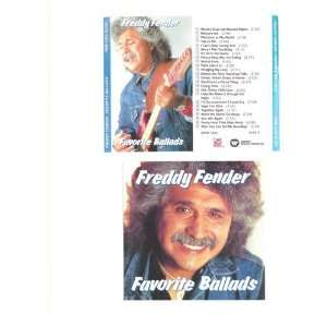Freddy Fender Favorite Ballads CD