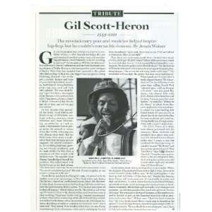 Gil Scott Heron Musician Poet