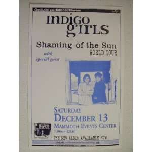 Indigo Girls Handbill The Poster