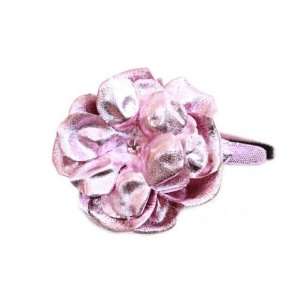  in Pale Pink Rose with Metallic Pale Pink Rose Flower 