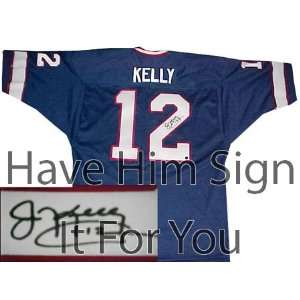  Jim Kelly Buffalo Bills Personalized Autographed Custom 