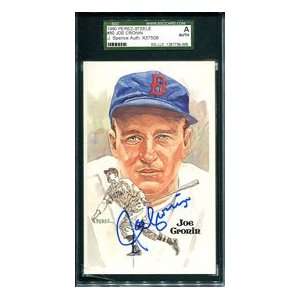  Joe Cronin Autographed Perez Steele