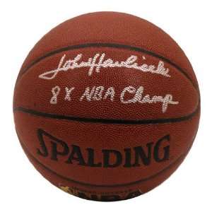 John Havlicek Boston Celtics Autographed Spalding Indoor/Outdoor 