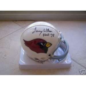  Larry Wilson St. Louis Cardinals Signed Mini Helmet 