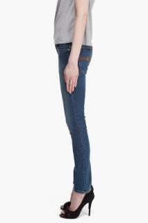 Nudie Jeans Tight Long John Worn Shady Jeans for women  SSENSE