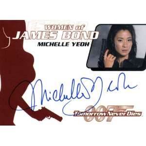  Quotable James Bond   Michelle Yeoh Wai Lin Autograph 