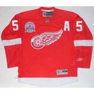 Nicklas Lidstrom Detroit Red Wings 2002 Cup Jersey Real Rbk   XX Large