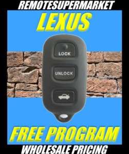 LEXUS SC300 SC400 KEYLESS ENTRY KEY REMOTE FOB CLICKER  