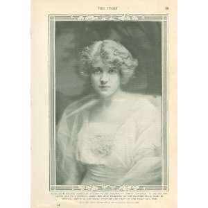  1914 Print Actress Ruth Chatterton 