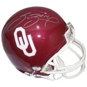 Sam Bradford Autographed/Hand Signed Oklahoma Sooners Replica Mini 