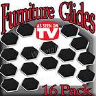   16 LARGE Furniture Floor Sliders Gliders Movers Glides As Seen On TV