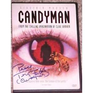 Tony Todd Signed Candyman DVD COA EXACT PROOF